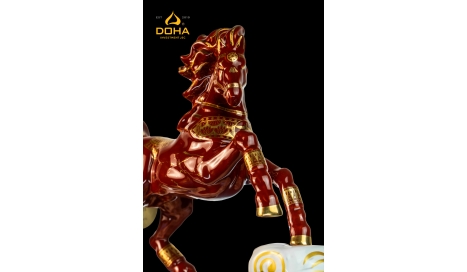 Ngựa sứ đỏ doc-16